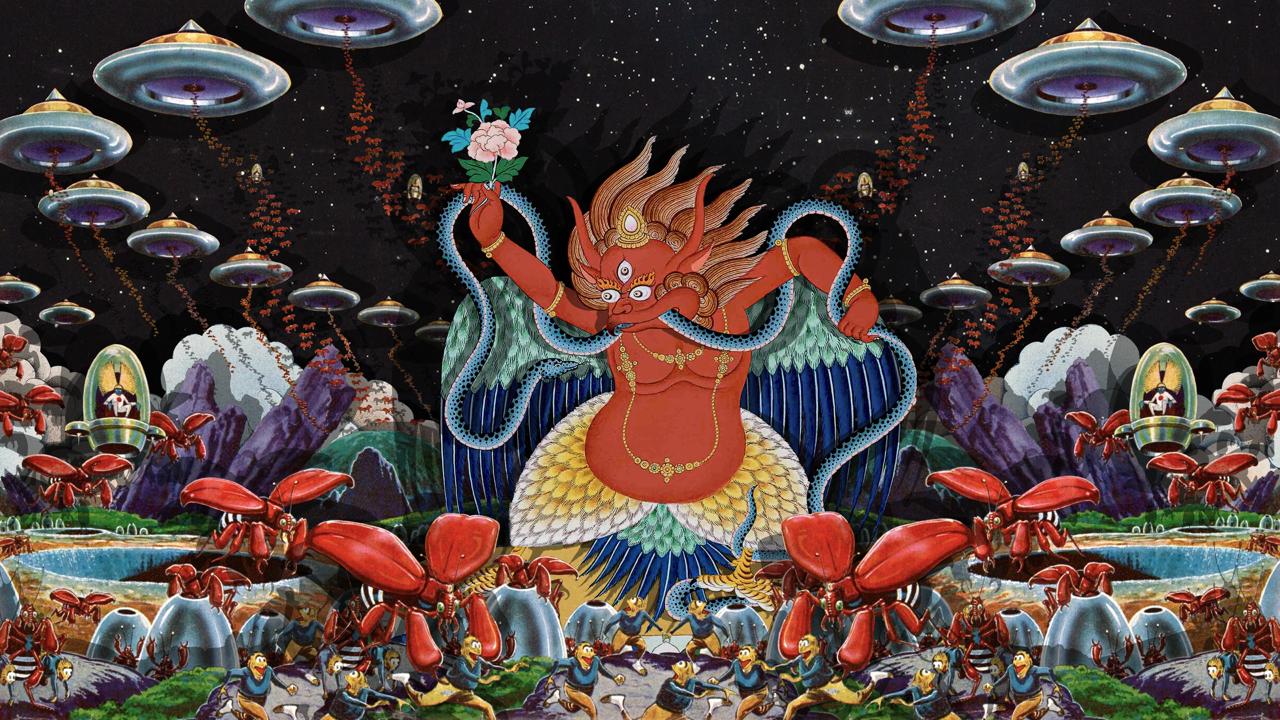 Invaders — Paper Buddha 8x10 print